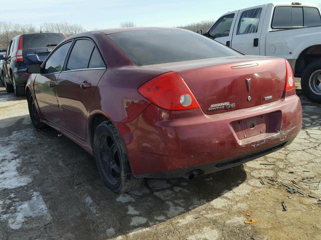 1G2ZA5E04A4120912 - 2010 PONTIAC G6 BURGUNDY photo 3