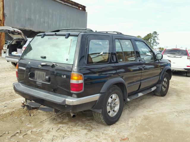 JN8AR05S5XW306952 - 1999 NISSAN PATHFINDER BLACK photo 4