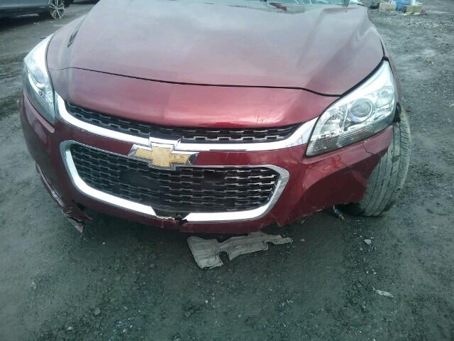 1G11C5SA9GF119504 - 2016 CHEVROLET MALIBU LIM BURGUNDY photo 10