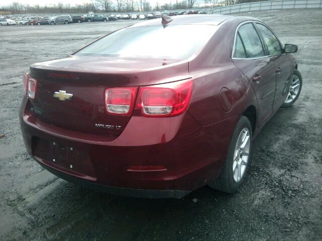 1G11C5SA9GF119504 - 2016 CHEVROLET MALIBU LIM BURGUNDY photo 4