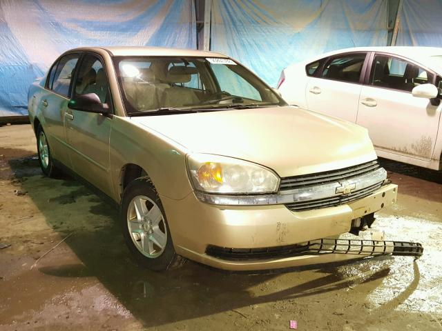 1G1ZT52865F279563 - 2005 CHEVROLET MALIBU LS თაფლისფერი ფოტო 1