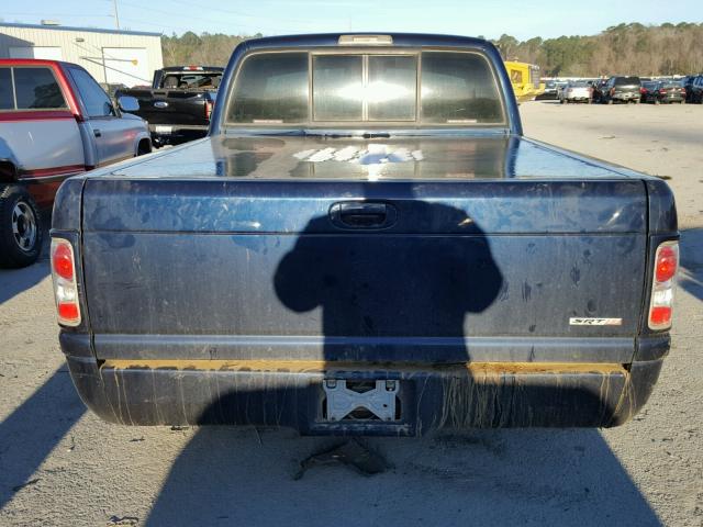 1B7HC16ZXSS320858 - 1995 DODGE RAM 1500 BLUE photo 6