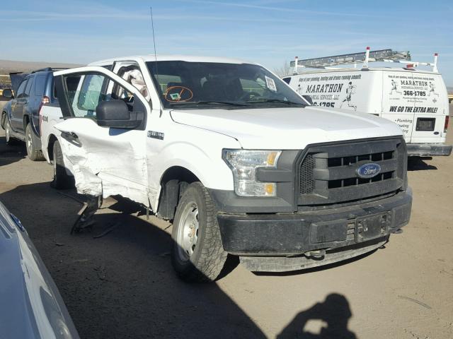 1FTEW1E84FKE86530 - 2015 FORD F150 SUPER WHITE photo 1