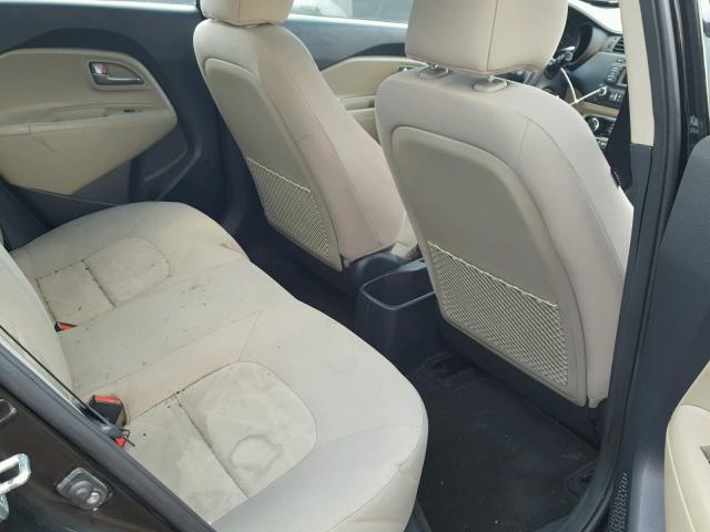 KNADM4A36E6408073 - 2014 KIA RIO LX Սև լուսանկար 6