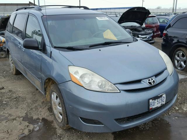 5TDZK23C89S249062 - 2009 TOYOTA SIENNA CE BLUE photo 1