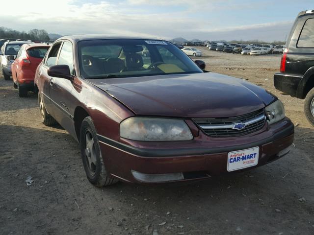 2G1WH55K7Y9269715 - 2000 CHEVROLET IMPALA LS MAROON photo 1