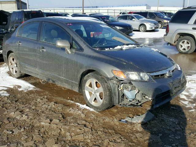 1HGFA16938L104321 - 2008 HONDA CIVIC EXL 灰色 照片 1