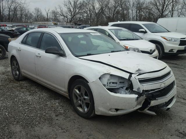 1G1ZB5E15BF154597 - 2011 CHEVROLET MALIBU LS WHITE photo 1