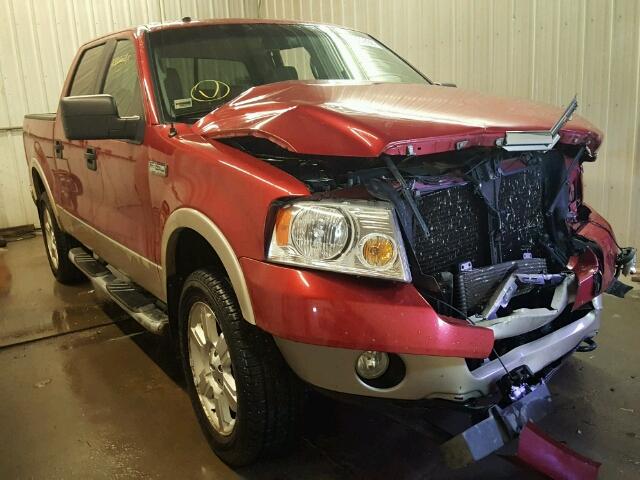 1FTPW14V87FA56011 - 2007 FORD F150 SUPER RED photo 1