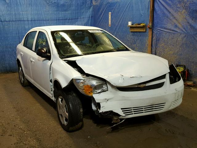 1G1AK55F567854953 - 2006 CHEVROLET COBALT LS WHITE photo 1