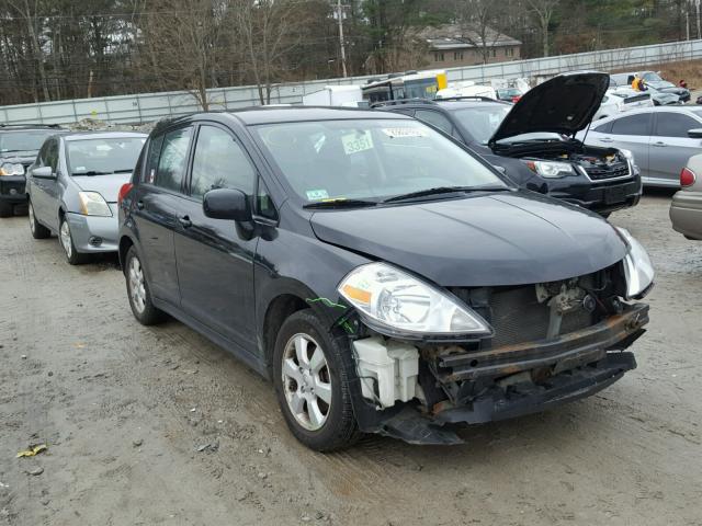 3N1BC13E79L418930 - 2009 NISSAN VERSA S BLACK photo 1