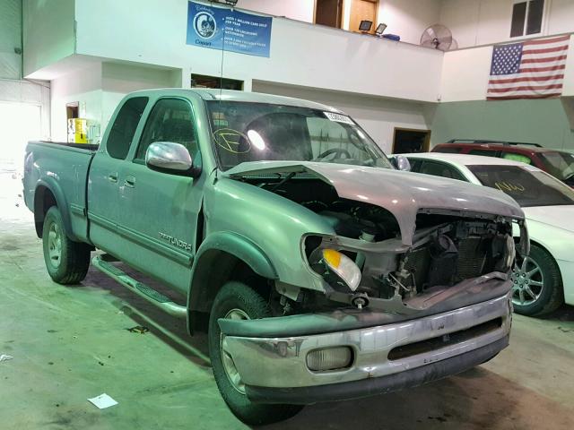 5TBBT441X2S281288 - 2002 TOYOTA TUNDRA ACC GRAY photo 1