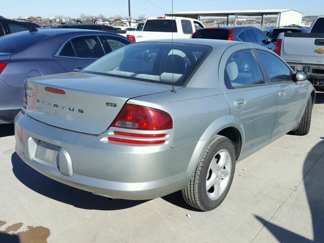 1B3EL46X65N697582 - 2005 DODGE STRATUS SX SILVER photo 4