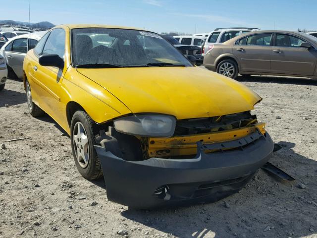 1G1JC12F937150244 - 2003 CHEVROLET CAVALIER YELLOW photo 1