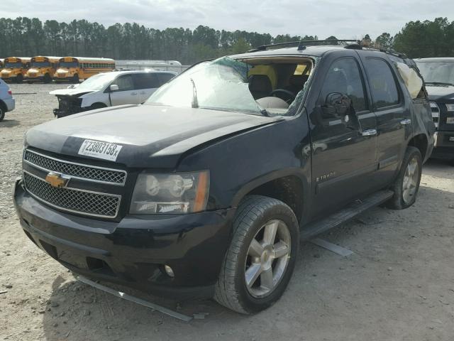 1GNFC13JX7R324176 - 2007 CHEVROLET TAHOE C150 BLACK photo 2