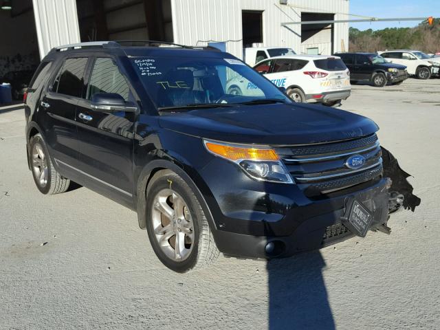 1FMHK7F80BGA19625 - 2011 FORD EXPLORER L BLACK photo 1