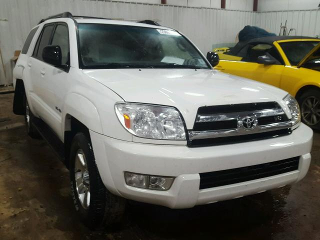 JTEBT14R658020420 - 2005 TOYOTA 4RUNNER SR WHITE photo 1