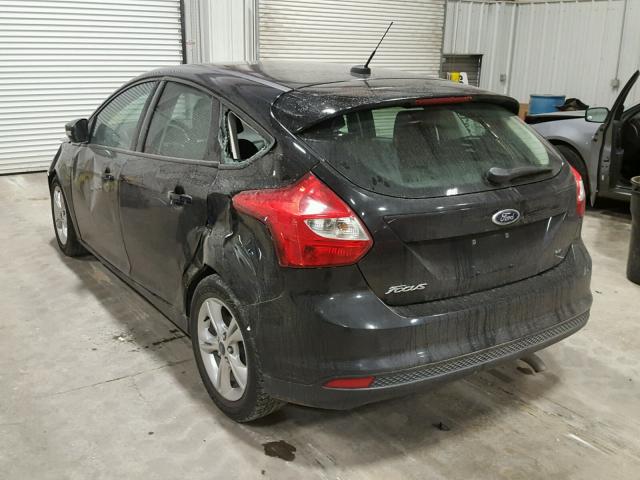 1FADP3K2XDL264236 - 2013 FORD FOCUS SE BLACK photo 3