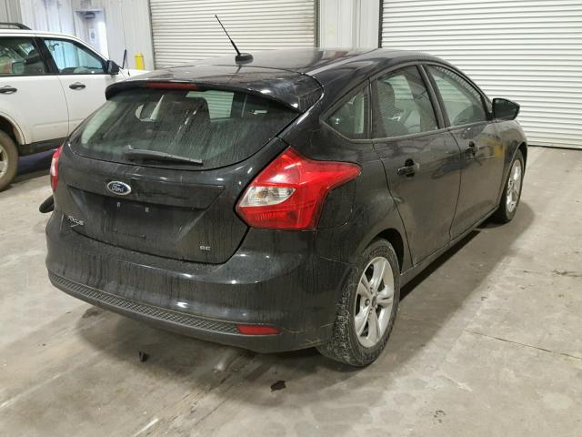 1FADP3K2XDL264236 - 2013 FORD FOCUS SE BLACK photo 4