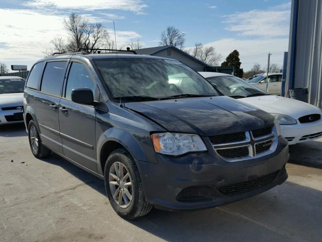 2C4RDGCG5DR609240 - 2013 DODGE GRAND CARA GRAY photo 1