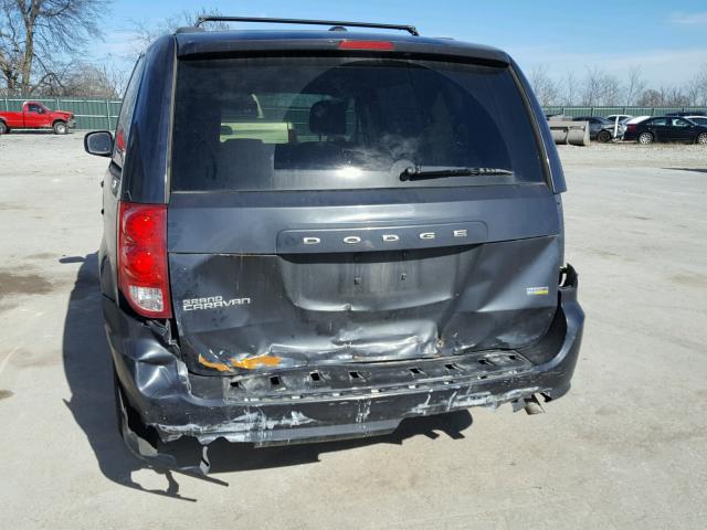 2C4RDGCG5DR609240 - 2013 DODGE GRAND CARA GRAY photo 9