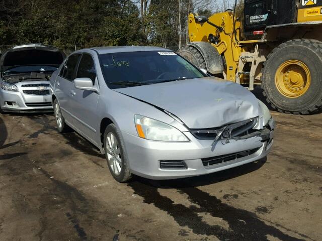 1HGCM66437A003401 - 2007 HONDA ACCORD SE SILVER photo 1