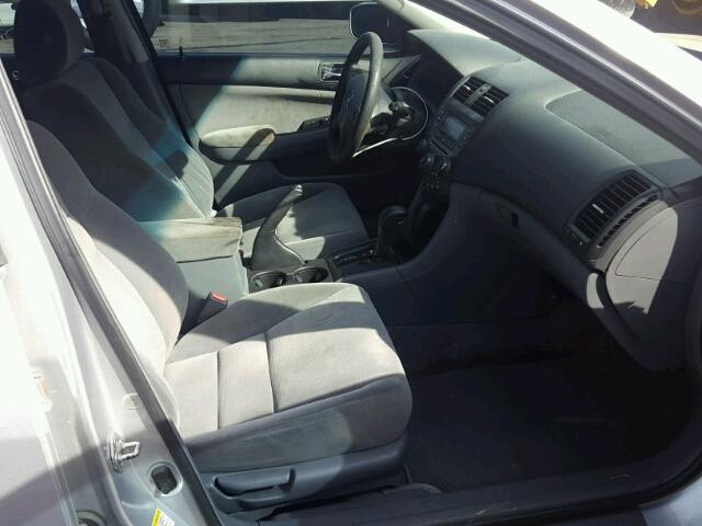 1HGCM66437A003401 - 2007 HONDA ACCORD SE SILVER photo 5