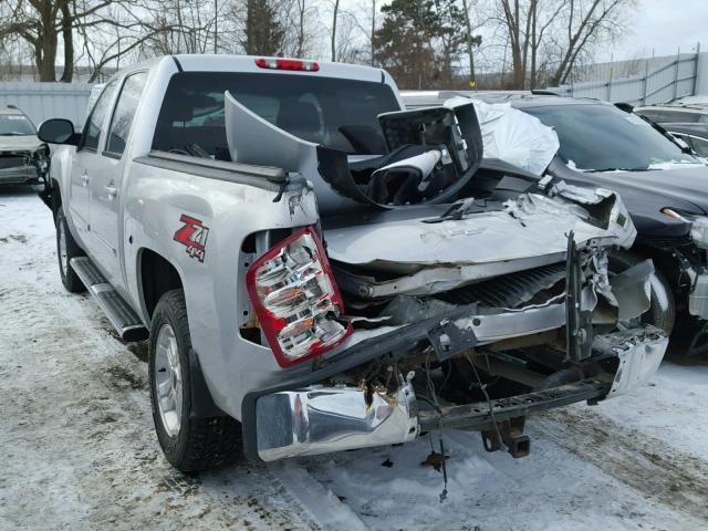 3GCPKSE73DG251025 - 2013 CHEVROLET SILVERADO SILVER photo 3