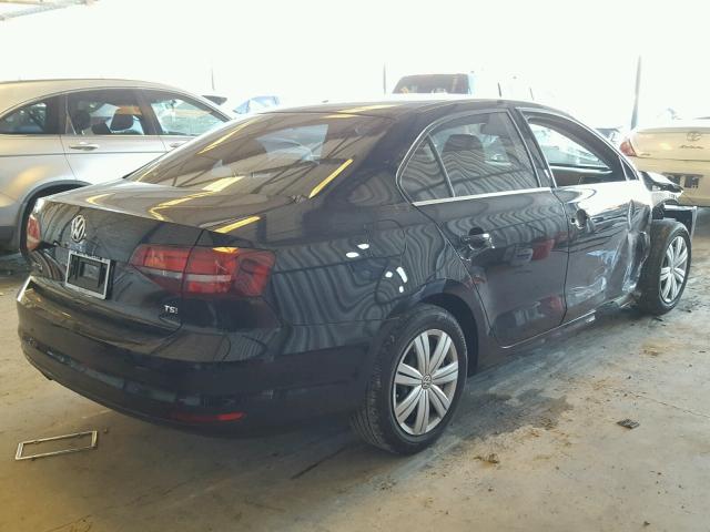 3VW2B7AJ0HM218450 - 2017 VOLKSWAGEN JETTA S 黑色 照片 4