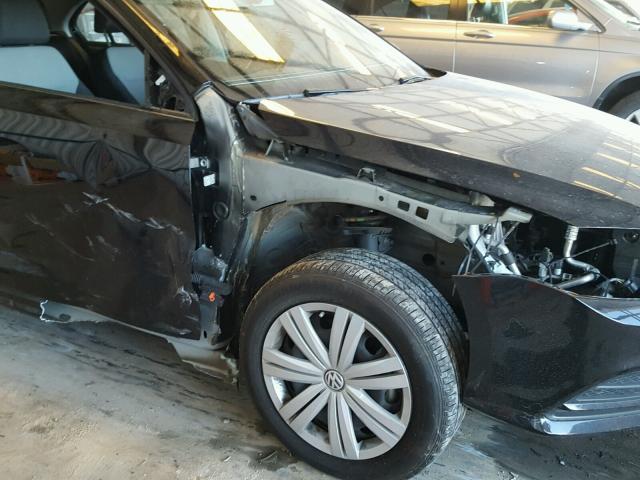 3VW2B7AJ0HM218450 - 2017 VOLKSWAGEN JETTA S 黑色 照片 9