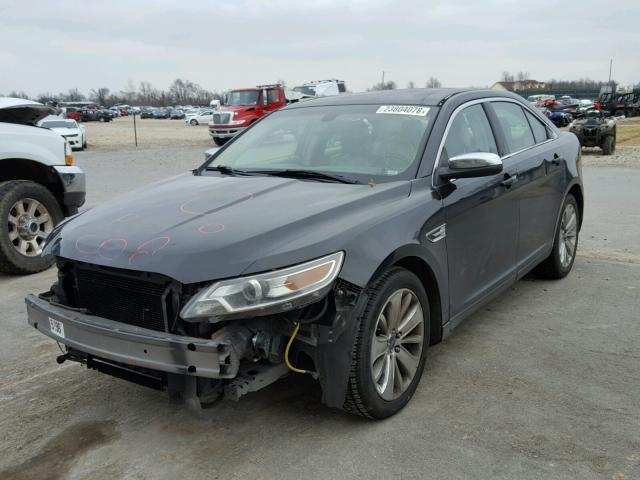 1FAHP2FW0BG124470 - 2011 FORD TAURUS LIM BLACK photo 2