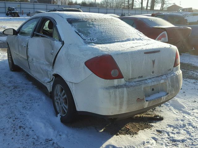 1G2ZG528554170751 - 2005 PONTIAC G6 WHITE photo 3