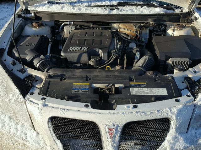 1G2ZG528554170751 - 2005 PONTIAC G6 WHITE photo 7