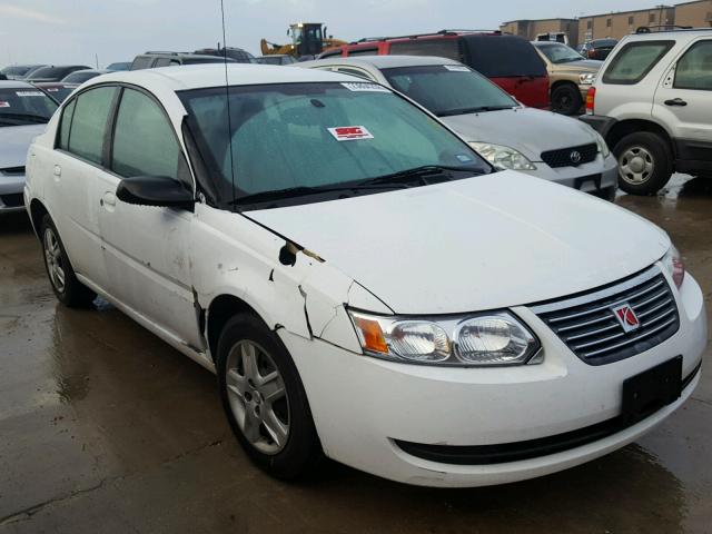 1G8AJ58F17Z210131 - 2007 SATURN ION LEVEL WHITE photo 1