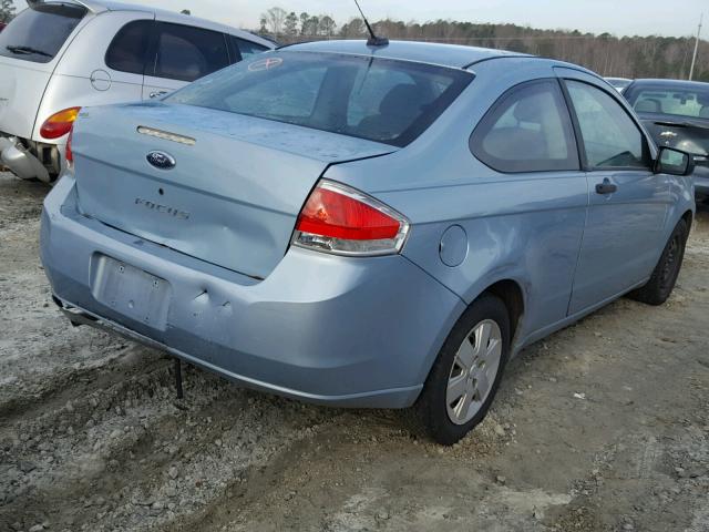 1FAHP32N58W295961 - 2008 FORD FOCUS S/SE BLUE photo 4