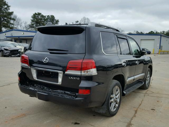 JTJHY7AX7E4162074 - 2014 LEXUS LX 570 BLACK photo 4