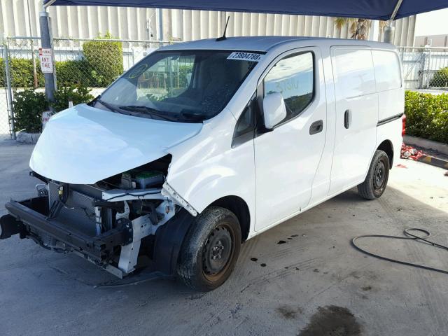 3N6CM0KN2EK692849 - 2014 NISSAN NV200 2.5S WHITE photo 2