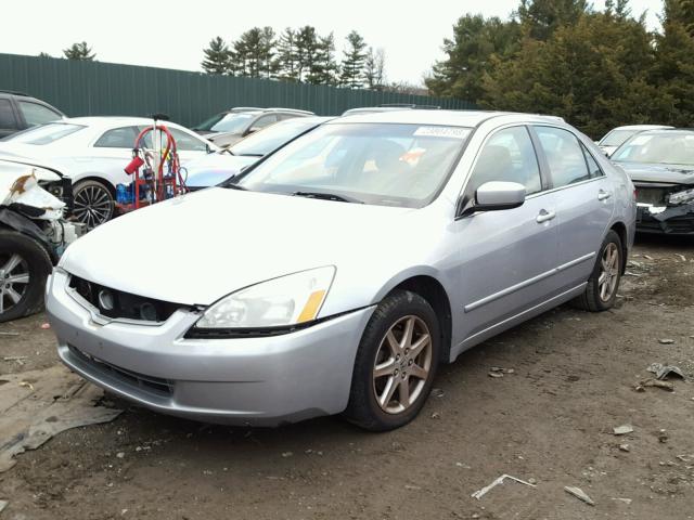 1HGCM66584A095822 - 2004 HONDA ACCORD EX SILVER photo 2