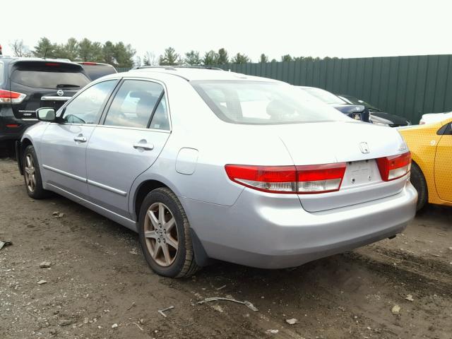 1HGCM66584A095822 - 2004 HONDA ACCORD EX SILVER photo 3