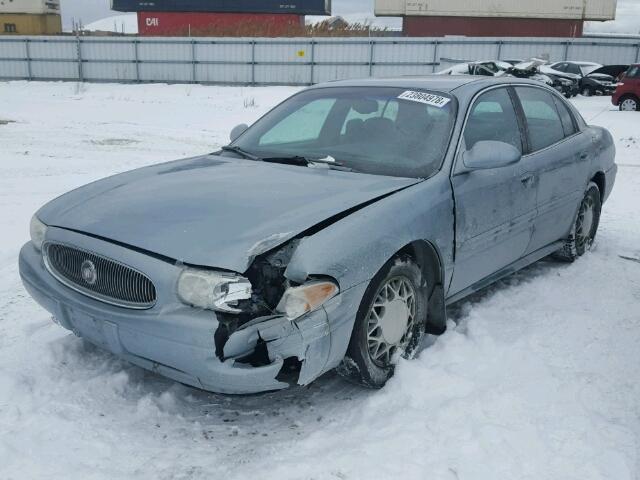 1G4HP52K73U173937 - 2003 BUICK LESABRE CU BLUE photo 2