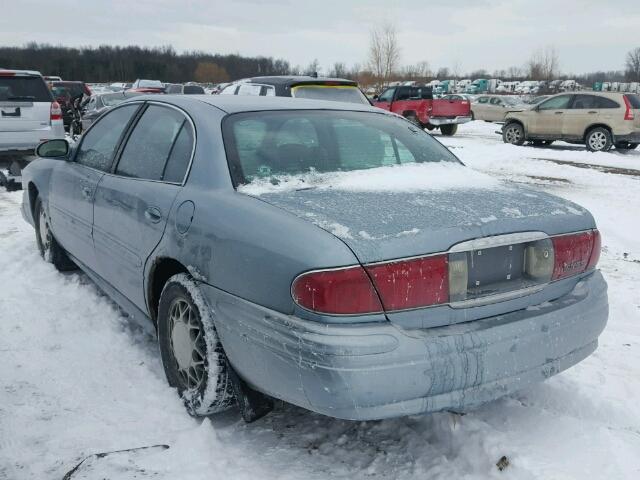 1G4HP52K73U173937 - 2003 BUICK LESABRE CU BLUE photo 3