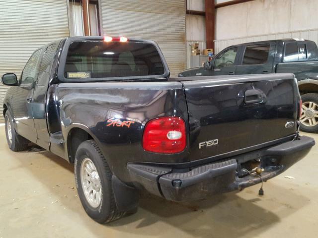 1FTZX0723YKA06823 - 2000 FORD F150 BLACK photo 3