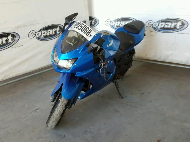 JKAEXMJ128DA08974 - 2008 KAWASAKI EX250 J BLUE photo 2