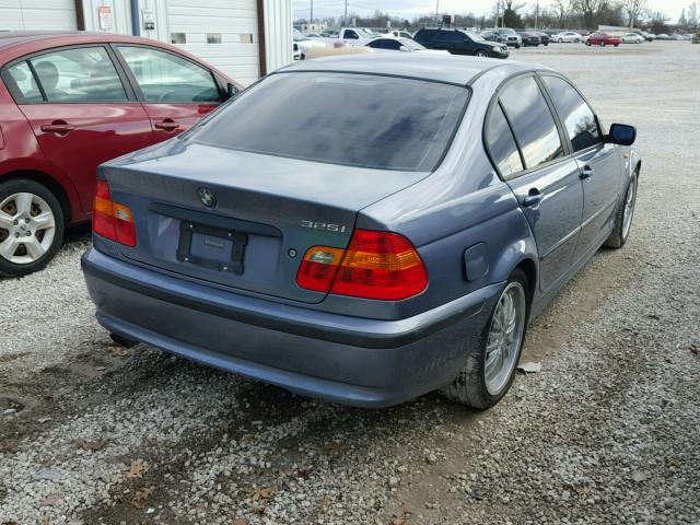 WBAET37483NJ41295 - 2003 BMW 325 I GRAY photo 4