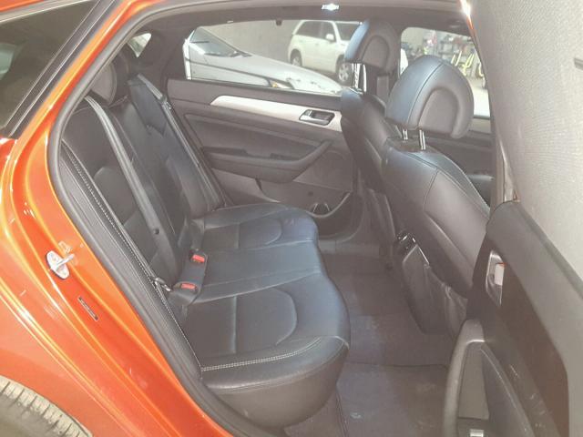 5NPE34AB8FH165584 - 2015 HYUNDAI SONATA SPO ORANGE photo 6