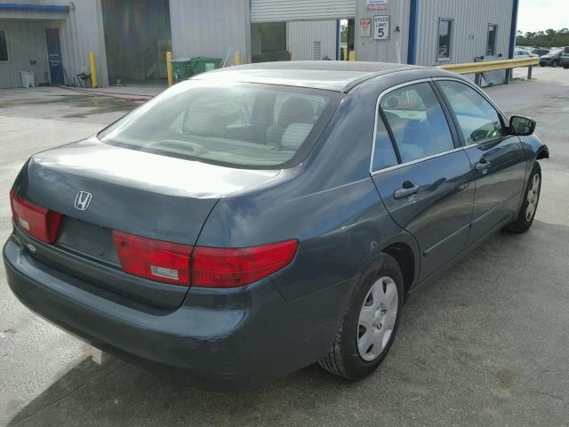 1HGCM56435A039452 - 2005 HONDA ACCORD LX CHARCOAL photo 4