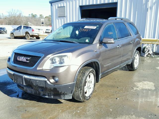1GKER33727J159827 - 2007 GMC ACADIA SLT ყავისფერი ფოტო 2