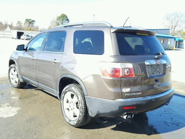 1GKER33727J159827 - 2007 GMC ACADIA SLT ყავისფერი ფოტო 3