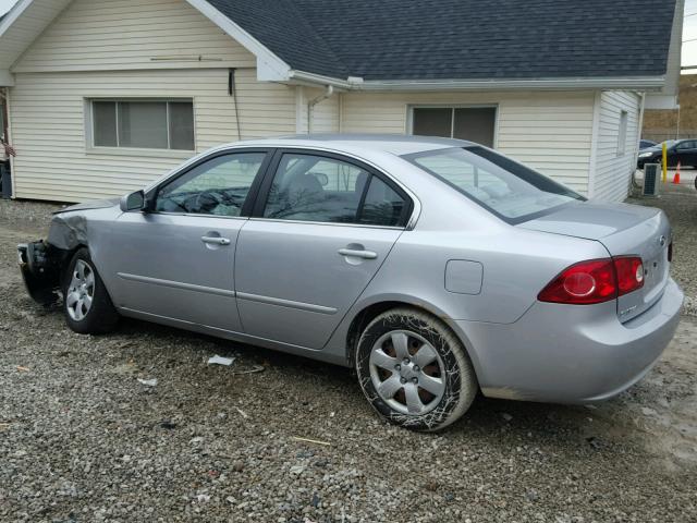 KNAGE123565049569 - 2006 KIA OPTIMA LX SILVER photo 3