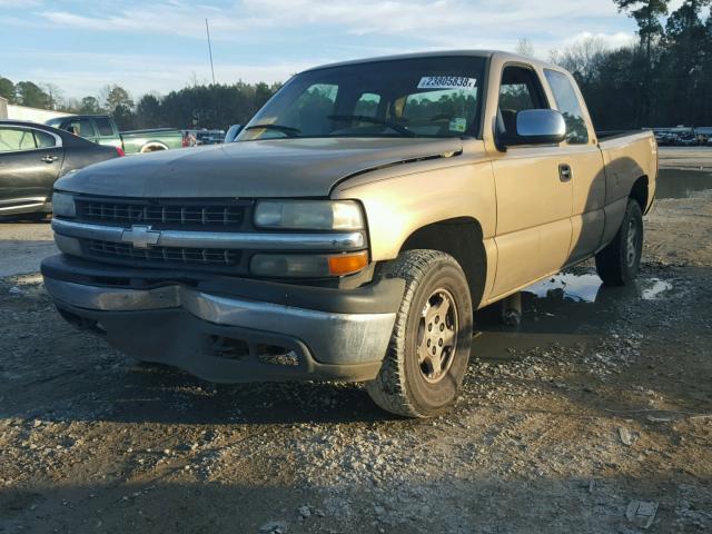 2GCEK19VXX1219213 - 1999 CHEVROLET SILVERADO TAN photo 2